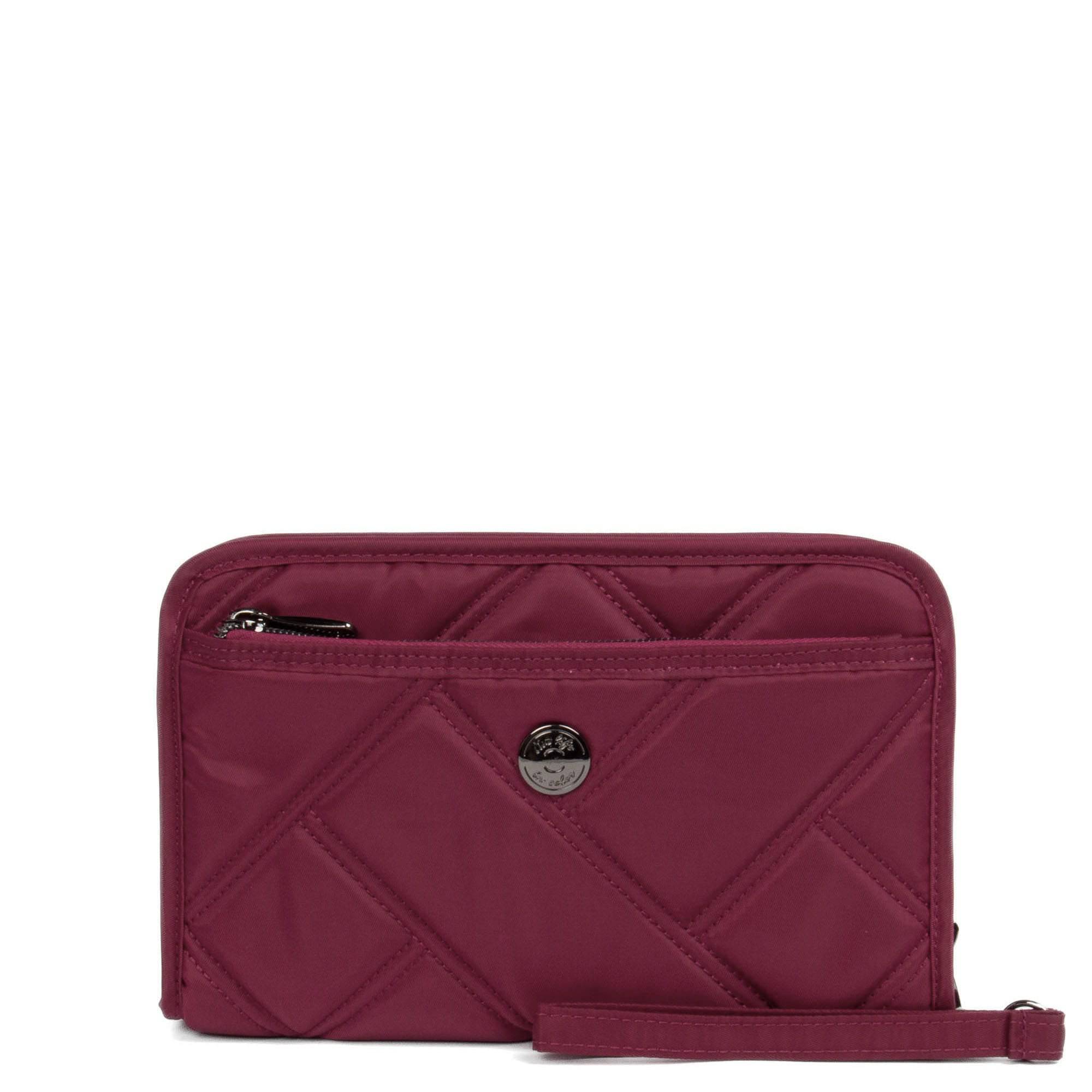 Zeppelin 2 RFID Wristlet Wallet - RASPBERRY - Zeppelin_Raspberry_01_7011cffa-8203-443c-aefa-9957780a4382